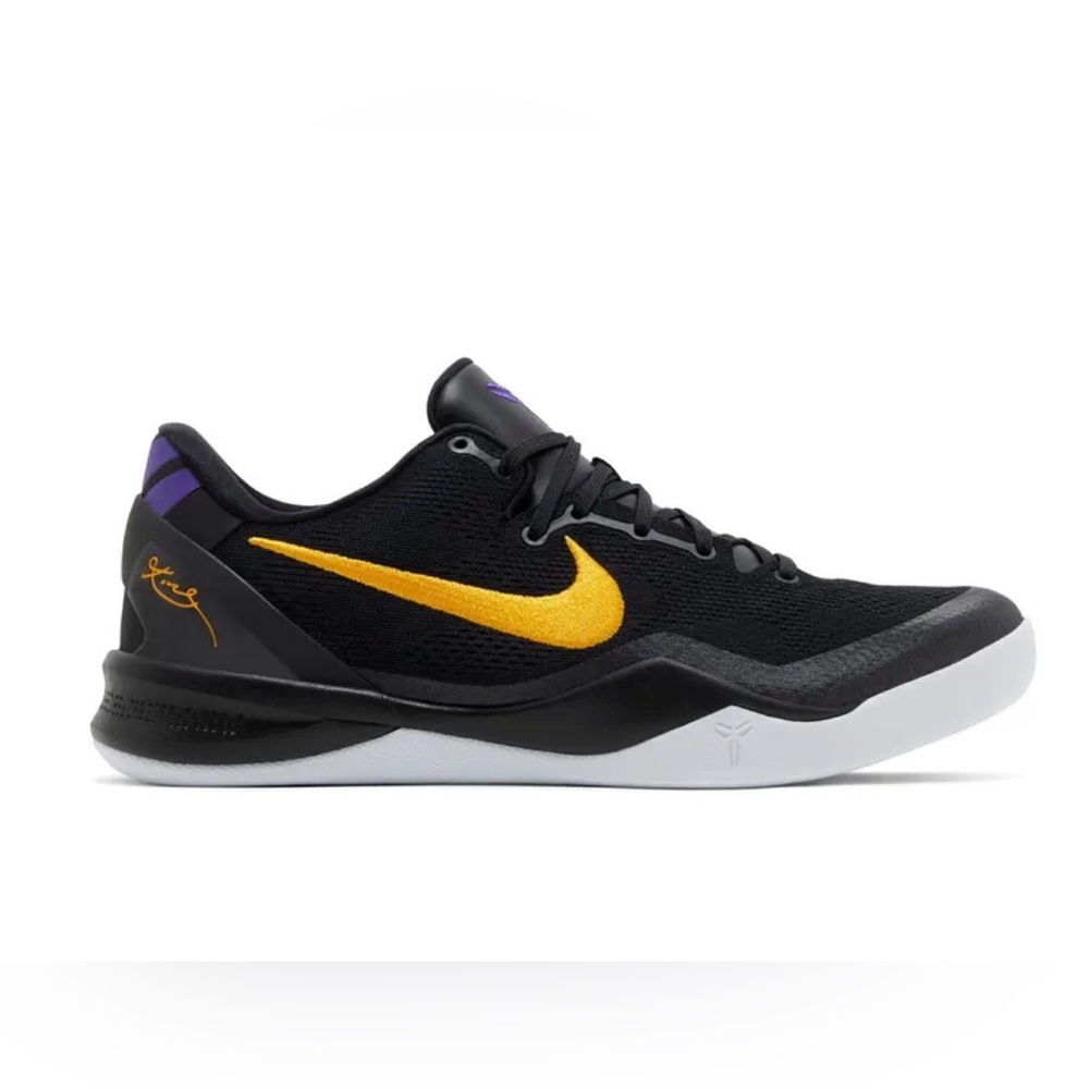 Nike Kobe 8 Proto Lakers Basketball Sneakers